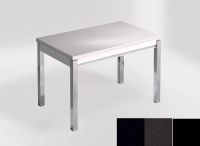 Logo Table mensa ext 100x60 - plateau tao - pieds noir - ceinture en bois laque noir 2320_tao_noir_bl-noir