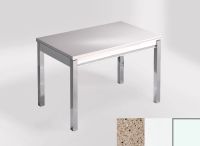 Logo Table mensa ext 100x60 - plateau perla diana - pieds blanc - ceinture en bois laque blanc 2320_perla-diana_blanc_bl-blanc
