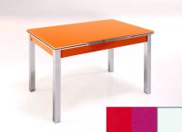 Logo Table mensa ext 100x60 - plateau rouge - pieds blanc - ceinture en bois laque magenta energy 2035_rouge_blanc_bl-magenta-energy