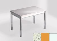 Logo Table mensa ext 110x70 - plateau blanco dali - pieds blanc - ceinture en bois laque jaune dream 2321_blanco-dali_blanc_bl-jaune-