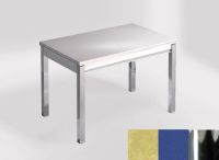 Logo Table mensa ext 100x60 - plateau rhine - pieds chrome - ceinture en bois laque bleu enjoy 2320_rhine_chrome_bl-bleu-enjoy