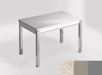 Logo Table mensa ext 110x70 - plateau stellar blanco - pieds argent - ceinture en bois laque inox 2321_stellar-blanco_argent_bl-inox