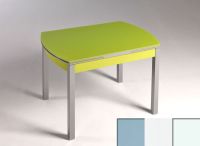 Logo Table hercule 115x75 - plateau gris - pieds blanc - ceinture en bois laque blanc 1992_gris_blanc_bl-blanc