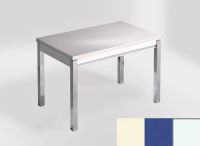 Logo Table mensa ext 110x70 - plateau haiku - pieds blanc - ceinture en bois laque bleu enjoy 2321_haiku_blanc_bl-bleu-enjoy