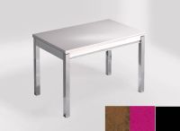 Logo Table mensa ext 110x70 - plateau mississipi - pieds noir - ceinture en bois laque magenta energy 2321_mississipi_noir_bl-magenta