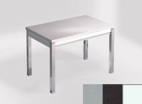 Logo Table mensa ext 110x70 - plateau khenso - pieds blanc - ceinture en bois laque noir 2321_khenso_blanc_bl-noir