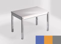 Logo Table mensa ext 100x60 - plateau azul enjoy - pieds argent - ceinture en bois laque jaune dream 2320_azul-enjoy_argent_bl-jaune-