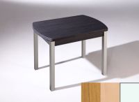 Logo Table hercule ext 115x75 - plateau chene - pieds blanc - ceinture en polymere hetre 2903_chene_blanc_pl-hetre