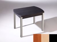 Logo Table hercule ext 115x75 - plateau cerisier - pieds noir - ceinture en polymere hetre 2903_cerisier_noir_pl-hetre