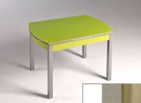Logo Table hercule 130x80 - plateau extra white - pieds inox - ceinture en bois laque inox 2000_extra-white_inox_bl-inox