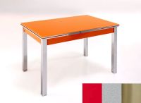 Logo Table mensa ext 110x70 - plateau rouge - pieds inox - ceinture en bois laque argent 2040_rouge_inox_bl-argent