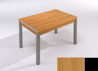 Logo Table mensa ext 110x70 - plateau chene - pieds noir - ceinture en polymere chene 2038_chene_noir_pl-chene