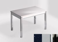Logo Table mensa ext 100x60 - plateau stellar marina - pieds chrome - ceinture en bois laque argent 2320_stellar-marina_chrome_bl-arg