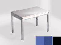 Logo Table mensa ext 110x70 - plateau azul enjoy - pieds noir - ceinture en bois laque bleu enjoy 2321_azul-enjoy_noir_bl-bleu-enjoy