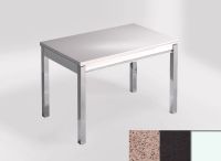 Logo Table mensa ext 100x60 - plateau stellar rojo - pieds blanc - ceinture en bois laque noir 2320_stellar-rojo_blanc_bl-noir