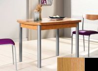 Logo Table hercule 110x70 - plateau chene - pieds noir - ceinture en bois laque chene 1990_chene_noir_bl-chene