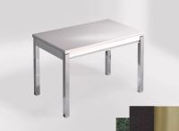 Logo Table mensa ext 100x60 - plateau green river - pieds inox - ceinture en bois laque noir 2320_green-river_inox_bl-noir