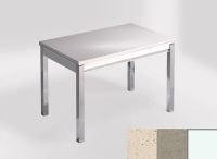 Logo Table mensa ext 100x60 - plateau blanco capri - pieds blanc - ceinture en bois laque inox 2320_blanco-capri_blanc_bl-inox