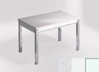 Logo Table mensa ext 100x60 - plateau bianco rivers - pieds blanc - ceinture en bois laque blanc 2320_bianco-rivers_blanc_bl-blanc