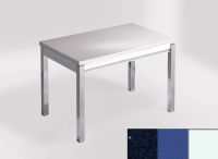 Logo Table mensa 100x60 extension melamin� - plateau stellar marina - pieds blanc - ceinture en bois laqu 2331_stellar-marina_blanc_b