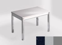 Logo Table mensa ext 100x60 - plateau stellar marina - pieds argent - ceinture en bois laque argent 2320_stellar-marina_argent_bl-arg