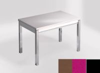Logo Table mensa ext 110x70 - plateau gedatsu - pieds noir - ceinture en bois laque magenta energy 2321_gedatsu_noir_bl-magenta-energ