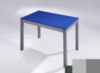 Logo Table licorne 110x70 - h90 - plateau green river - pieds argent - ceinture en bois laque argent 2976_green-river_argent_bl-argen