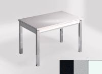 Logo Table mensa ext 110x70 - plateau negro anubis - pieds blanc - ceinture en bois laque argent 2321_negro-anubis_blanc_bl-argent