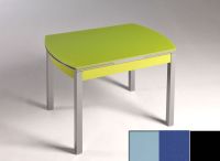 Logo Table hercule 130x80 - plateau gris - pieds noir - ceinture en bois laque bleu enjoy 2000_gris_noir_bl-bleu-enjoy