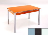 Logo Table mensa ext 110x70 - plateau gris - pieds blanc - ceinture en bois laque noir 2040_gris_blanc_bl-noir