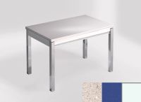 Logo Table mensa ext 110x70 - plateau stellar blanco - pieds blanc - ceinture en bois laque bleu enjoy 2321_stellar-blanco_blanc_bl-b