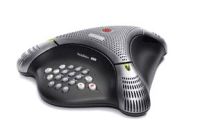 Logo Voicestation 300 (analog) conference phone for small rooms and offices. non-expandable. includes 220 2200-17910-107