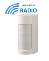 Logo Double detecteur ir ip55 90 portee 12m version double technologie (10.587 ghz) vxi-rdam