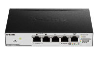 Logo 5 ports giga rj45 dont 1 port pd dgs-1100-05pd