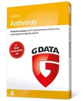 Logo G data antivirus 3 poste 3 ans c1001esd36003