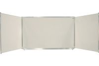 Logo Tableau blanc triptyque nf 120x200 cm maill e3 blanc projection 338409