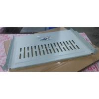 Logo Plateau 19' porte modem profondeur 290mm gris 5018