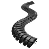 Logo Passe cble kabelschlange pro noir 9005 70/100cm ql-ksprobl