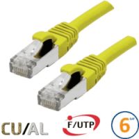 Logo Cordon rj45 cat 6 f/utp classic 15m jaune c6sa1500j