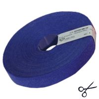 Logo Attache cbles velcro  10m bleu psecossb10
