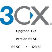 Logo 3cx phone system upgrade de 64sc  128sc cxup64-128