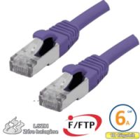 Logo Cordon rj45 cat 6a f/ftp primacy lszh 0.3m violet c6adz0030f