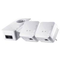 Logo 3 adaptateurs cpl wifi n x2 + m/f 550mbits dev9639