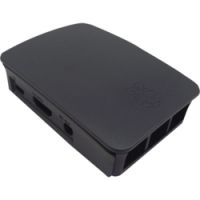 Logo Boitier noir pour raspberry pi 3 b ras-boit6