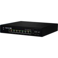 Logo Edgeswitch 8 giga poe actif/passif + 2 sfp 150w ub-es8-150