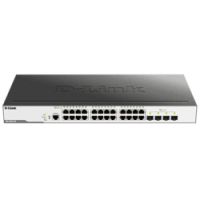 Logo Switch l2 24 ports giga + 4 ports 10 giga sfp+ dgs3000-28x