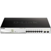 Logo Switch smart+ avec 8 giga poe 802.3at 130w + 2 sfp dgs1210-10mp
