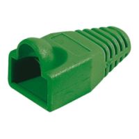 Logo Sachet de 10 manchons  boule rj45 vert 4907mv