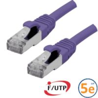 Logo Cordon rj45 cat 5e f/utp primacy 1m violet c5s0100f