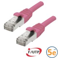 Logo Cordon rj45 cat 5e f/utp primacy 1m rose c5s0100m